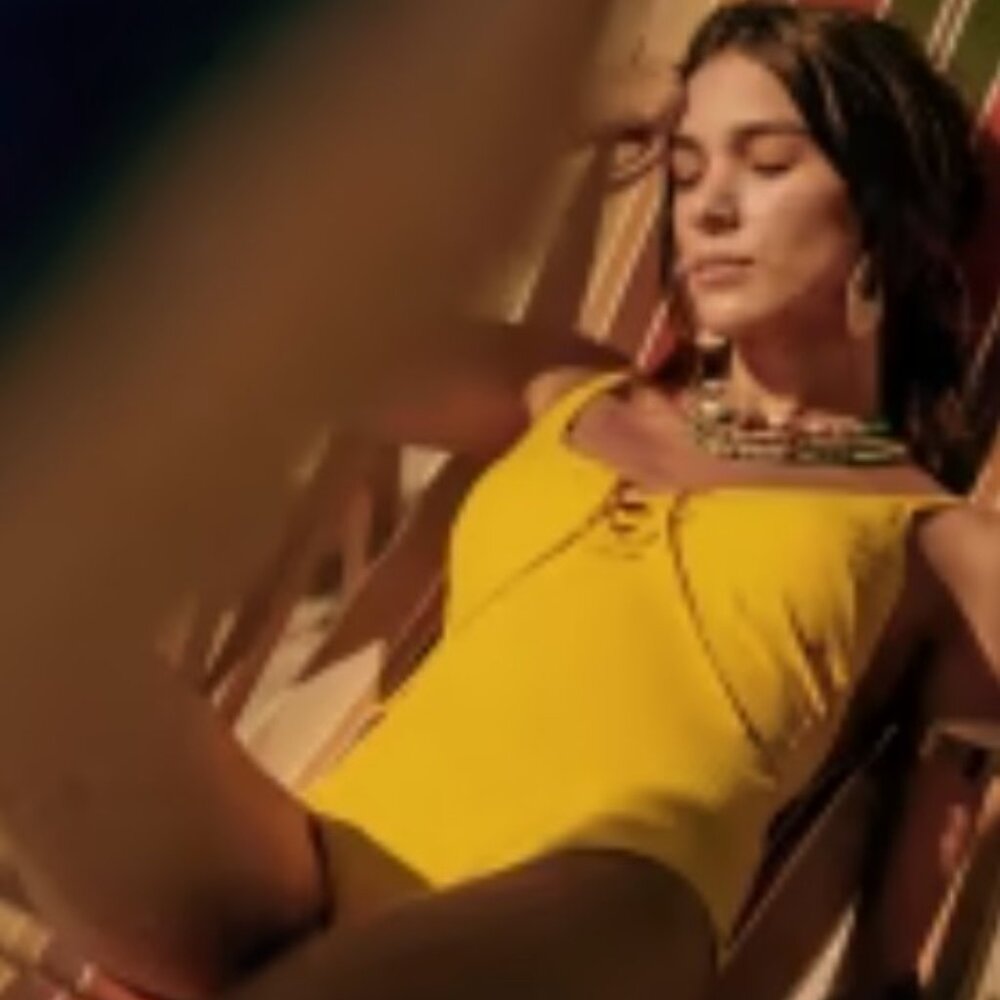 Sezane Vague D'amour Swimsuit - Sézane X Ysé Jaune - Size 40